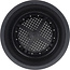 Maceta redonda de plástico negro para bonsái - 265 x 265 x 105 mm