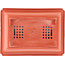 Maceta de bonsái de plástico rectangular en color terracota - 250 x 185 x 80 mm