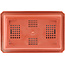 Maceta de bonsái de plástico rectangular - 380 x 245 x 105 mm en color terracota