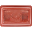 Rectangular terra plastic bonsai pot - 495 x 325 x 140 mm  in terracotta color