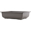 Rectangular brown plastic bonsai pot - 352 x 264 x 93 mm