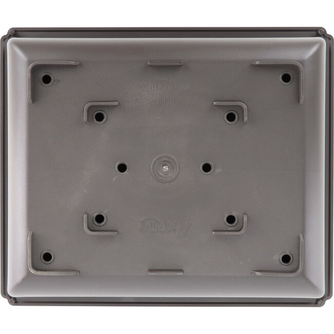 Rechthoekige bruine kunststof bonsaipot - 498 x 418 x 112 mm