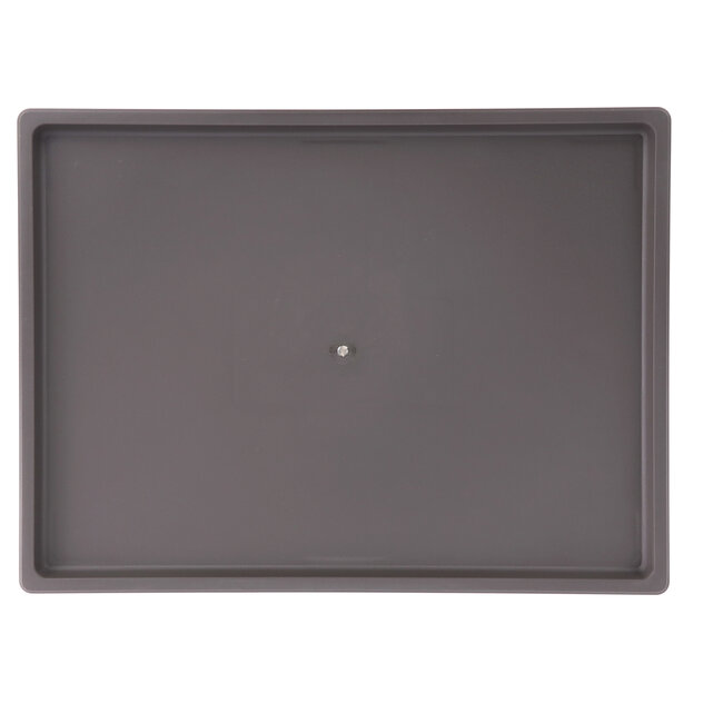 Soucoupe  ou plateau pour pots à bonsaï en plastique marron - 469 x 349 x 22 mm