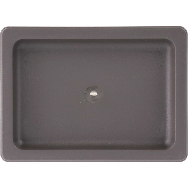 Untersetzer für Bonsaischalen aus braunem Kunststoff - 169 x 123 x 20 mm