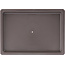 Drip tray  brown plastic - 280 x 200 x 20 mm