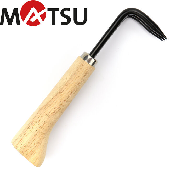 Root hook double 215mm | repotting tool | Matsu Bonsai Tools