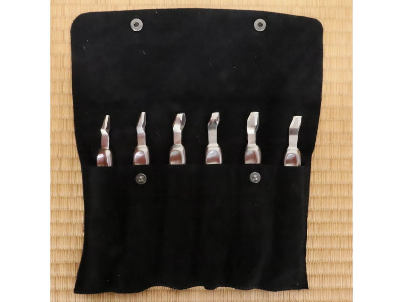 Matsu Tool pouche  with 6 narrow pockets | 200 x 280 mm