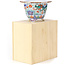 Pot à bonsaï rond multicolore par Syoami - 120 x 120 x 75 mm