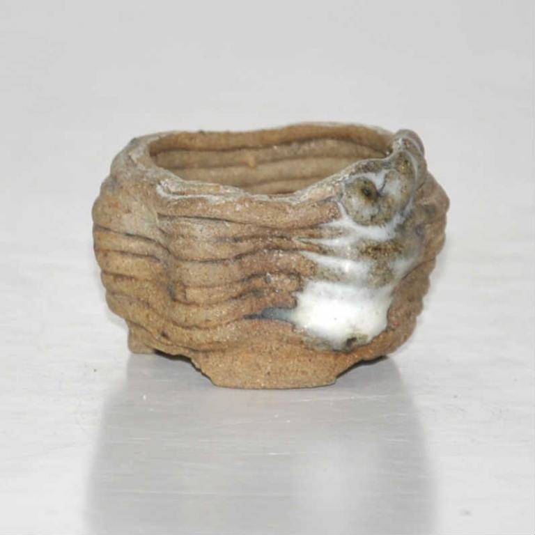 Sottobicchiere Piedistallo In Legno Per Bonsai E Teiera: Base Rotonda Stile Vintage (Diam. 11cm X H 2.5cm)