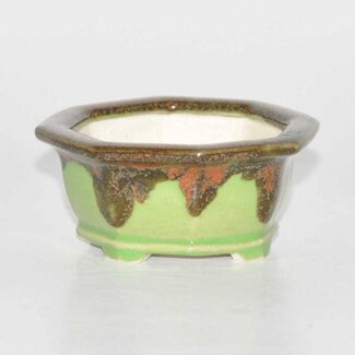  Other Tokoname bonsai pot makers Octagonal pot