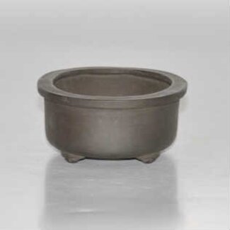 Tojaku - Hayashi Tojaku (Tosuzume)　　林陶雀 Oval pot