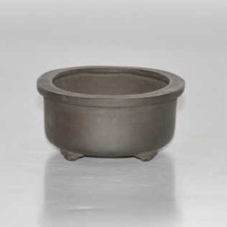 Tojaku - Hayashi Tojaku (Tosuzume)　　林陶雀 Pot oval