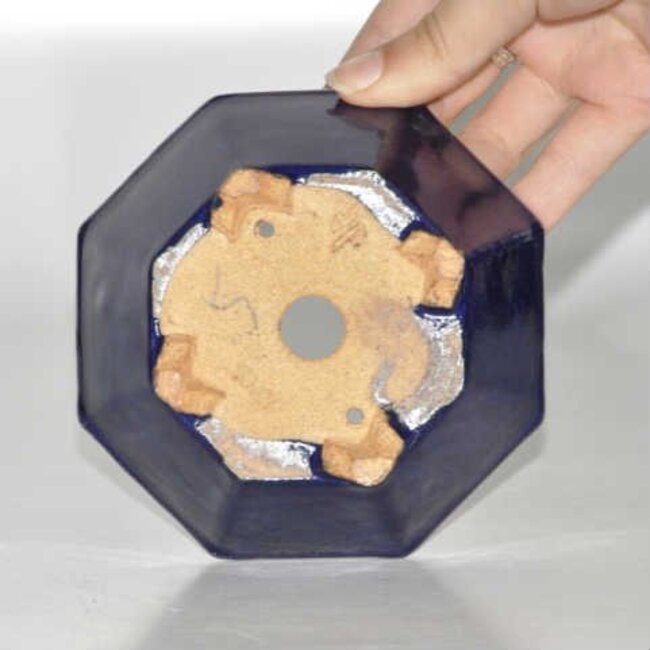 Octagonal pot Hattori