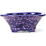 Maceta de bonsái violeta Mokko de Heian Kozan - 155 x 140 x 50 mm