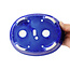 Pot à bonsaï ovale bleu par Heian Kozan - 180 x 143 x 53 mm