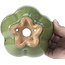 Pot à bonsaï Lotus vert par Hattori - 110 x 110 x 70 mm