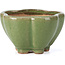 Lotus green bonsai pot by Hattori - 110 x 110 x 70 mm