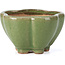 Pot à bonsaï Lotus vert par Hattori - 110 x 110 x 70 mm