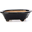 Mokko blue bonsai pot by Hattori - 133 x 114 x 37 mm