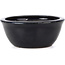 Lotus blue bonsai pot by Hattori - 128 x 128 x 38 mm