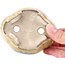 Maceta de bonsái Mokko beige de Terahata Satomi Mazan - 101 x 87 x 40 mm