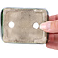 Pot à bonsaï rectangulaire vert par Terahata Satomi Mazan - 87 x 65 x 37 mm