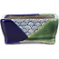 Pot à bonsaï rectangulaire vert par Terahata Satomi Mazan - 87 x 65 x 37 mm