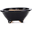 Pot à bonsaï bleu Mokko par Hattori - 133 x 114 x 47 mm