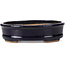 Ovale blauwe bonsaipot van Hattori - 130 x 102 x 34 mm