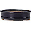 Vaso bonsai ovale blu di Hattori - 130 x 102 x 34 mm