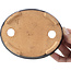 Ovale blauwe bonsaipot van Hattori - 130 x 102 x 34 mm