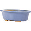 Maceta de bonsái azul Mokko de Hattori - 128 x 95 x 42 mm