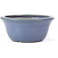 Pot à bonsaï rond bleu par Hattori - 115 x 115 x 55 mm