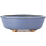 Mokko blue bonsai pot by Hattori - 130 x 95 x 45 mm