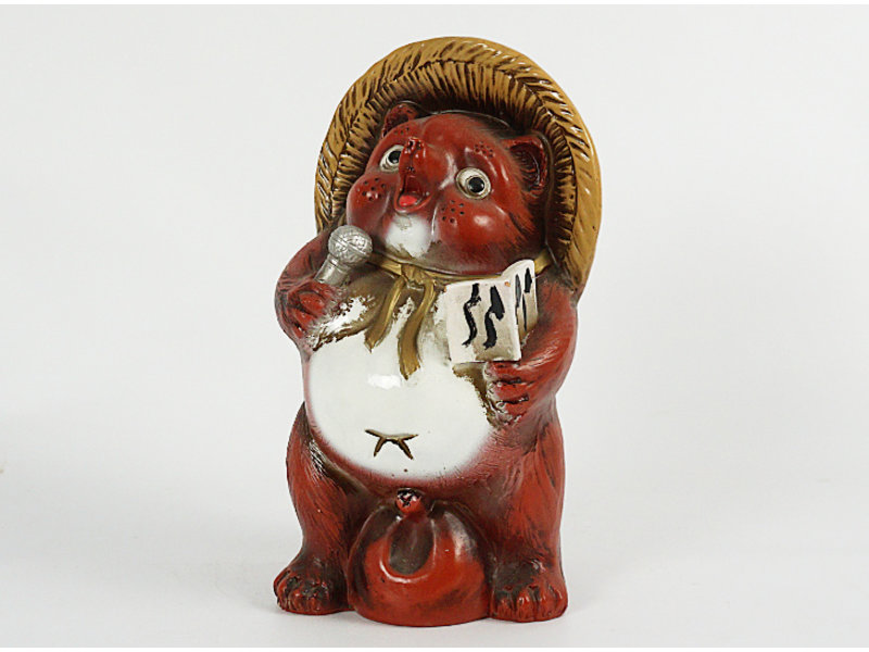 Tanuki, japanische Keramikstatue