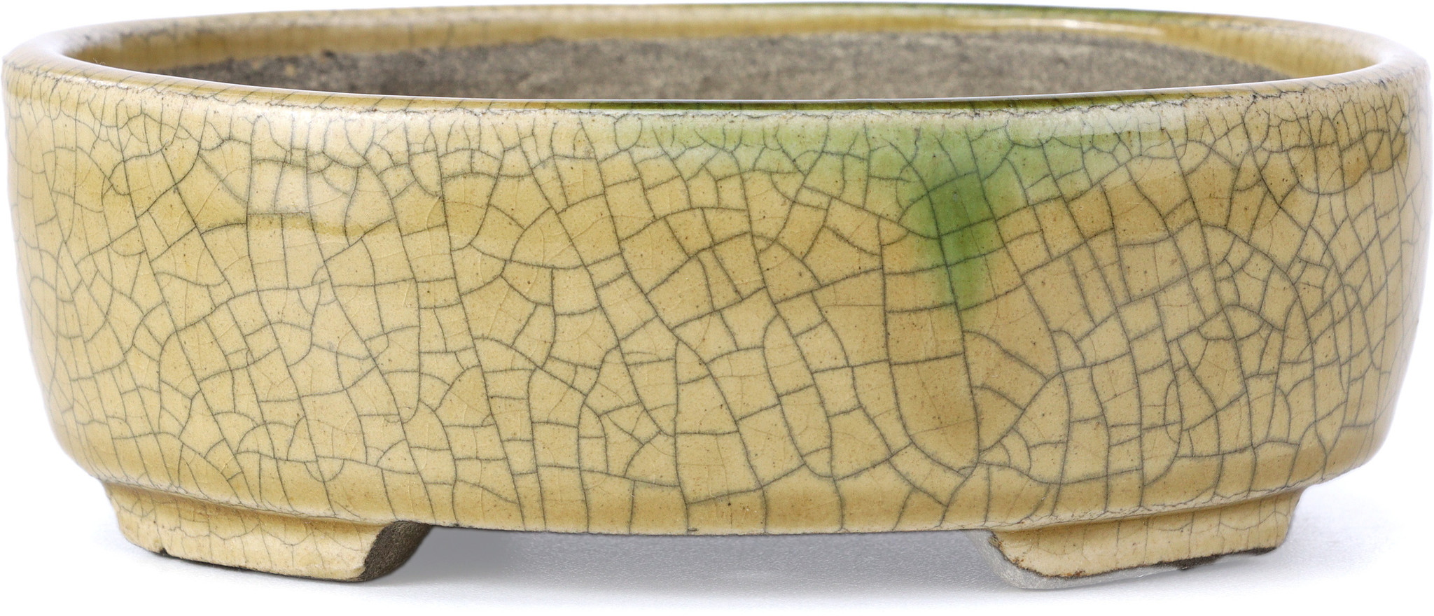Handmade bonsai pot | 16 cm | Maker: Terahata Satomi Mazan