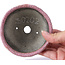 Ronde roze bonsaipot met craquelé-effect van Bunzan - 110 x 108 x 56 mm