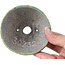 Runde türkisblaue Bonsaischale von Bunzan - 108 x 108 x 45 mm