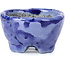 Pot à bonsaï rond bleu par Bunzan - 50 x 50 x 27 mm