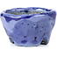 Pot à bonsaï rond bleu par Bunzan - 50 x 50 x 27 mm