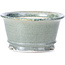 Round grey bonsai pot by Shoseki - 80 x 80 x 40 mm