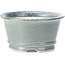 Round grey bonsai pot by Shoseki - 80 x 80 x 40 mm