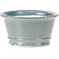 Round grey bonsai pot by Shoseki - 80 x 80 x 40 mm