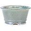 Pot à bonsaï rond gris par Shoseki - 80 x 80 x 40 mm