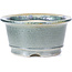 Round grey bonsai pot by Shoseki - 80 x 80 x 40 mm