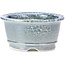 Round grey bonsai pot by Shoseki - 80 x 80 x 40 mm