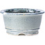 Maceta de bonsái redonda gris de Shoseki - 80 x 80 x 40 mm