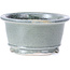 Round grey bonsai pot by Shoseki - 80 x 80 x 40 mm