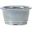 Round grey bonsai pot by Shoseki - 80 x 80 x 40 mm