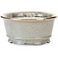 Round grey bonsai pot by Shoseki - 80 x 80 x 40 mm